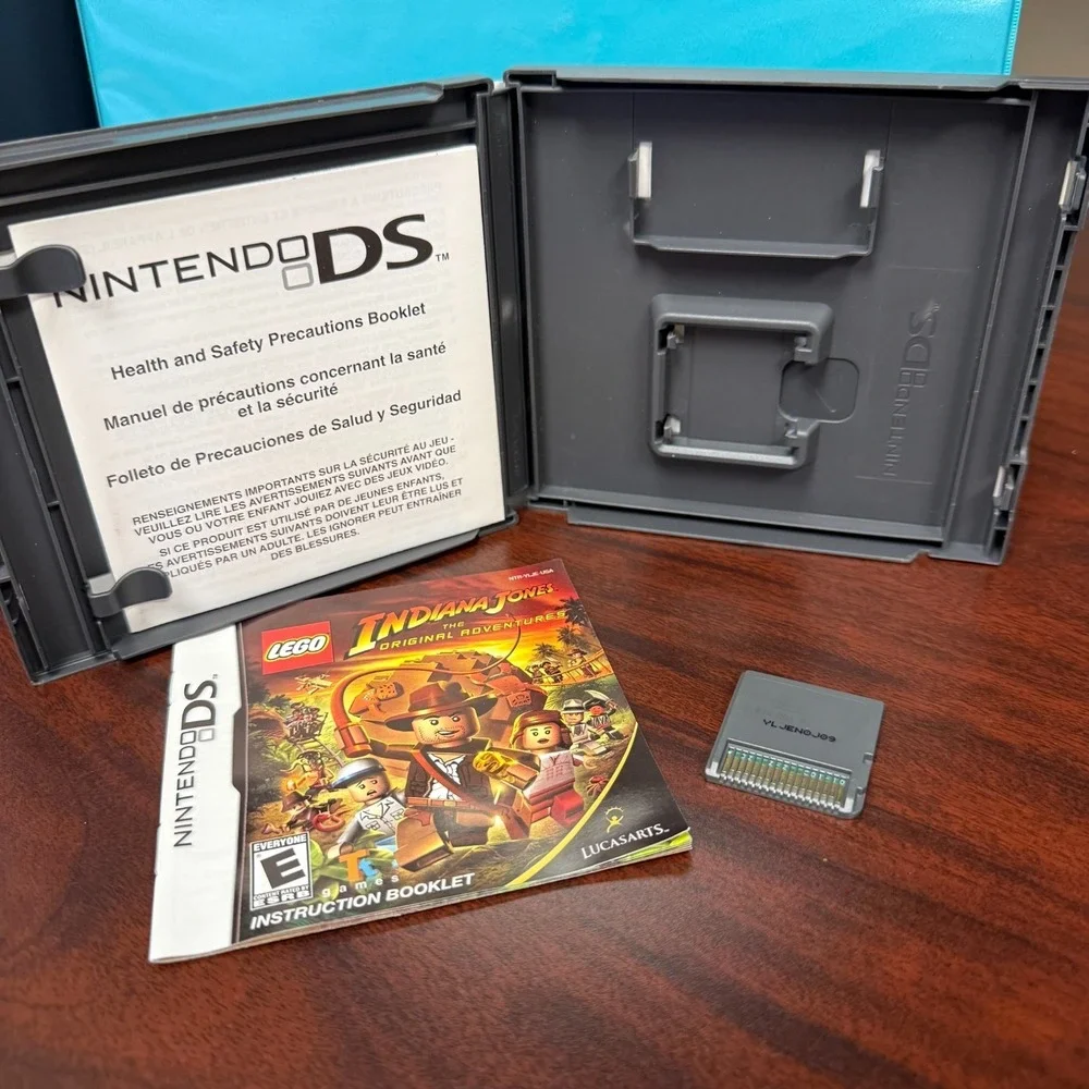 LEGO Indiana Jones: The Original Adventures (Nintendo DS, 2008) Complete in Case